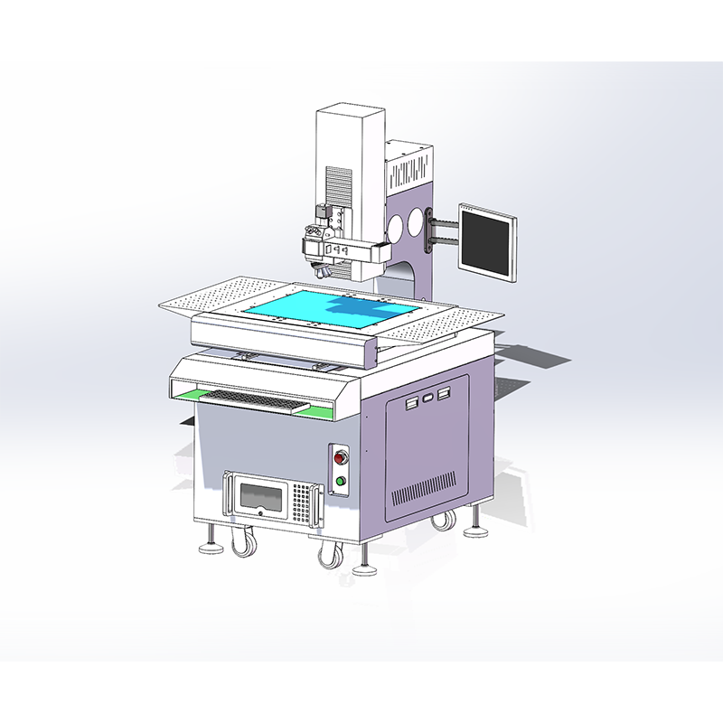 Automatic vision measuring machine with metallographic systems